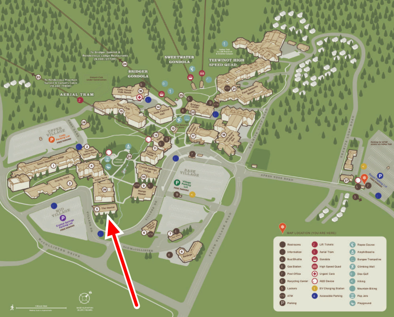 Teton Village Map | Find The Hostel's Location in Jackson Hole, WY Teton Village Map | Find The Hostel's Location in Jackson Hole, WY
